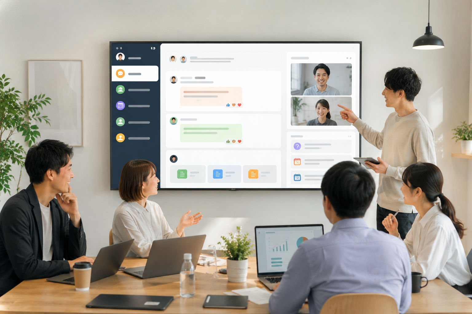 Microsoft Teams上でAmazonセラー同士が情報交換するRe'roots Communityのイメージ