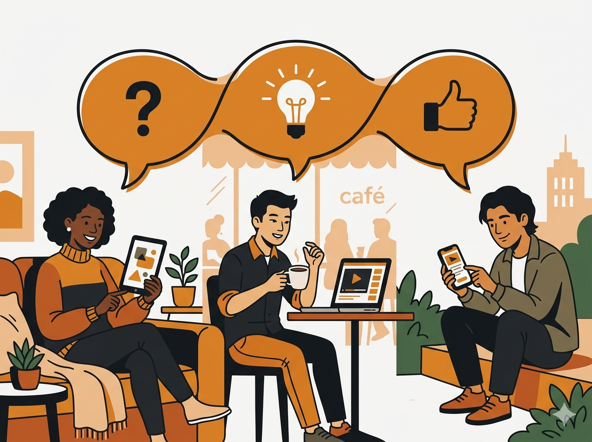 楽しく気軽に学べる学習体験のイメージ