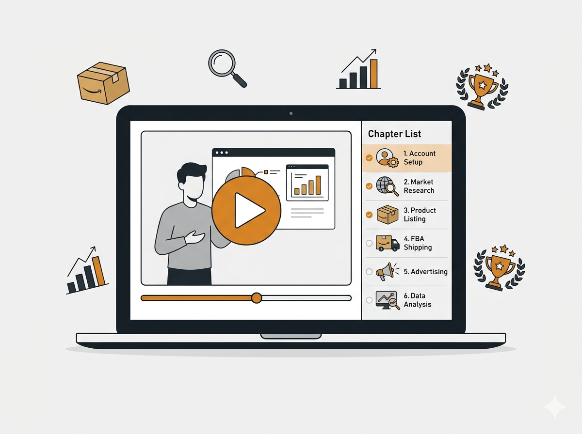 Amazon EC実践動画コンテンツのイメージ